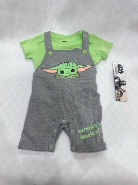 3-6 month Baby Yoda Outfit